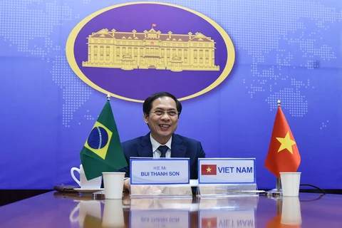 Thứ trưởng Thường trực Bộ Ngoại giao Bùi Thanh Sơn. (Nguồn: Hanoi TV)