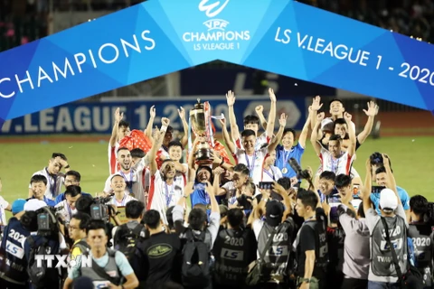 Viettel đăng quang ngôi vô địch quốc gia LS V-League 2020.