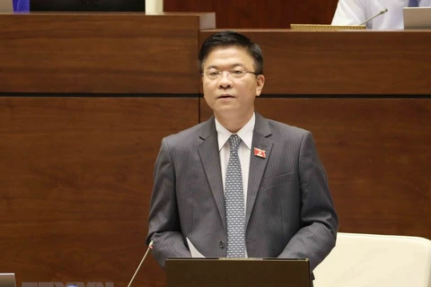 Bộ trưởng Bộ Tư pháp Lê Thành Long. (Nguồn: TTXVN)
