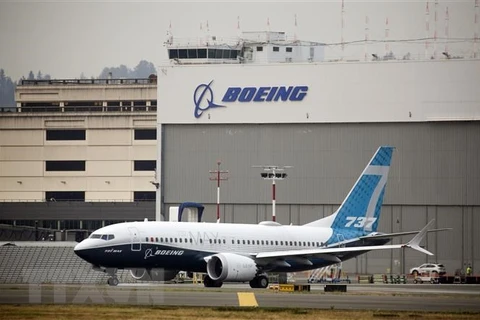 Máy bay Boeing 737 MAX. (Nguồn: AFP/TTXVN)