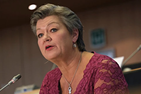 Ủy viên châu Âu phụ trách các vấn đề nội vụ, bà Ylva Johansson. (Nguồn: Timbro)