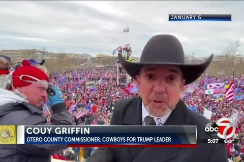 Ông Cuoy Griffin - một quan chức được bầu ở bang New Mexico. (Nguồn: Kvia.com)