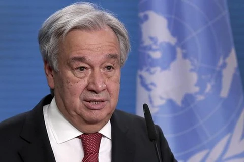 Tổng Thư ký Liên hợp quốc Antonio Guterres. (Ảnh: AP)