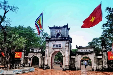 Đền Trần ở Nam Định. (Nguồn: Báo Ảnh Việt Nam)