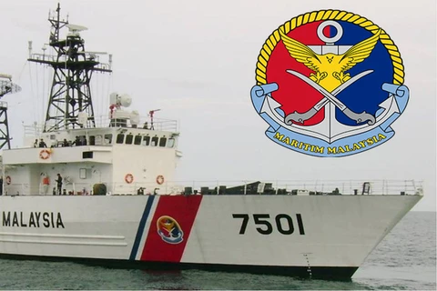 Tàu của Cơ quan Thực thi hàng hải Malaysia. (Nguồn: Theedgemarkets)