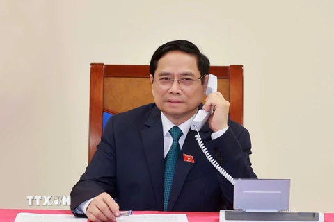 Thủ tướng Chính phủ Phạm Minh Chính. (Ảnh: Thống Nhất/TTXVN)