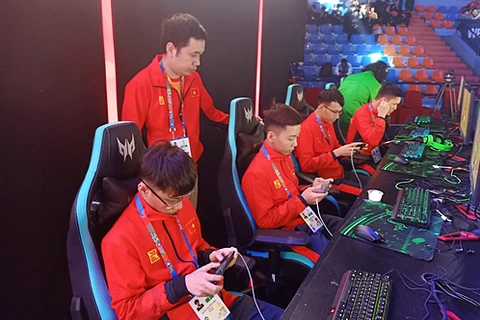 Đại diện của Việt Nam thi đấu bộ môn Mobile Legends: Bang Bang tại SEA Games 30.
