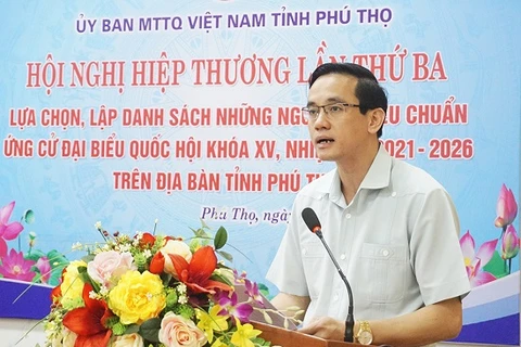 Ông Nguyễn Hải, Chủ tịch Ủy ban Mặt trận Tổ quốc tỉnh Phú Thọ. (Nguồn: Ủy ban Mặt trận Tổ quốc tỉnh Phú Thọ)