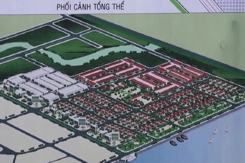 Phối cảnh dự án Khu đô thị mới Nam thành phố Tuy Hòa. (Nguồn: Batdongsan.com.vn)