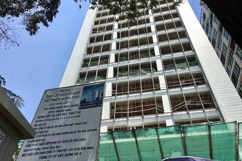 Dự án cao ốc văn phòng 257 Điện Biên Phủ, quận 3, Thành phố Hồ Chí Minh do Resco làm chủ đầu tư. (Nguồn: Báo Thanh niên)