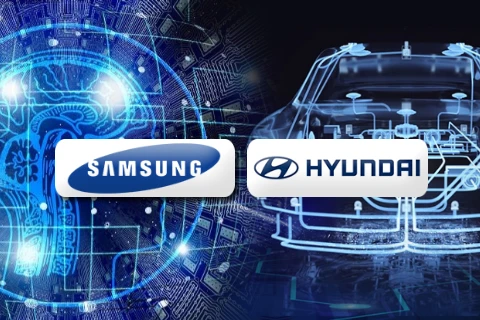 Samsung và Hyundai ký thỏa thuận hợp tác. (Nguồn: Pulsenews)