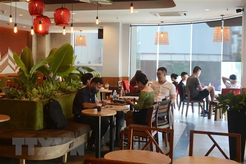 Một cửa hàng ăn uống ở Đà Nẵng. (Ảnh minh họa: Văn Dũng/TTXVN)