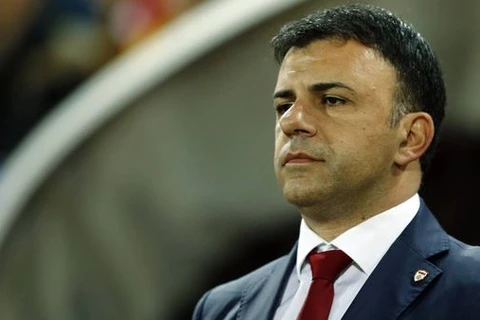 Huấn luyện viên đội tuyển Bắc Macedonia, Igor Angelovski. (Nguồn: Sportmob)