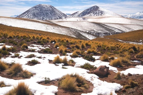 Dãy núi Andes, khu vực thuộc vùng Antofagasta phía bắc Chile. (Nguồn: Flickr)