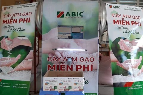 'ATM gạo' của ABIC. (Nguồn: ABIC)