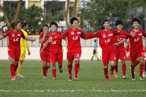 Các cầu thủ đội Thành phố Hồ Chí Minh I. (Nguồn: VFF)