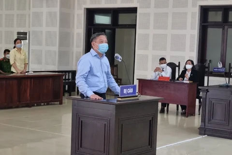 Bị cáo Phạm Thanh tại phiên xử sơ thẩm. (Nguồn: Nld.com.vn)