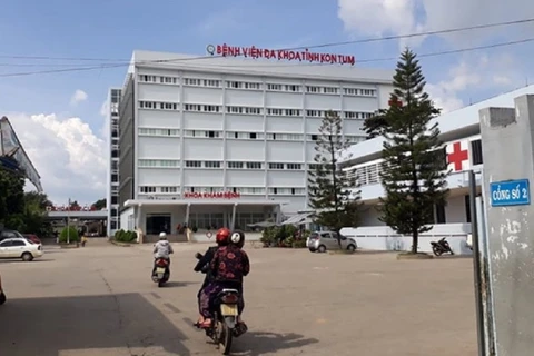Bệnh viện Đa khoa tỉnh Kon Tum. (Nguồn: PLO)