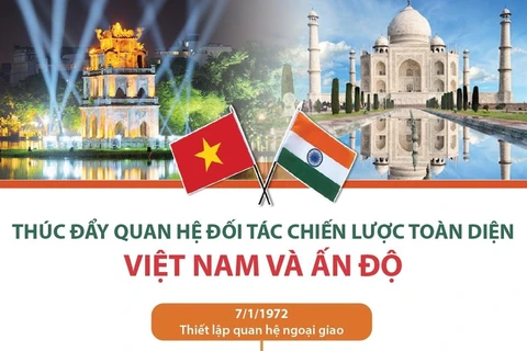 Quan hệ Đối tác chiến lược toàn diện Việt Nam-Ấn Độ.