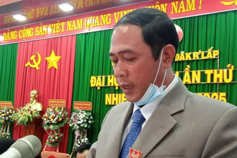 Ông Lê Mai Toản thời điểm đang giữ chức vụ Phó Chủ tịch Ủy ban Nhân dân huyện Đắk R’lấp. (Nguồn: Báo Lao động)