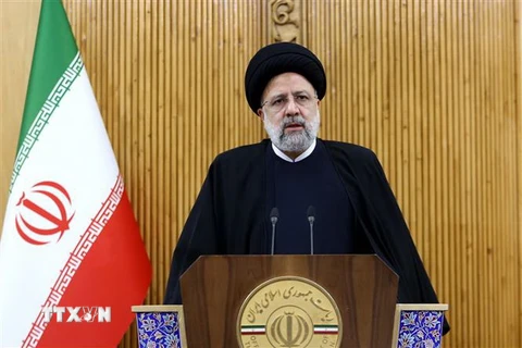 Tổng thống Iran Ebrahim Raisi. (Nguồn: AFP/TTXVN)