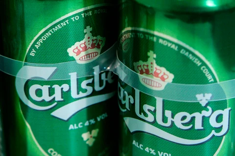 Carlsberg là nhà sản xuất bia lớn thứ tư thế giới. (Nguồn: AP)