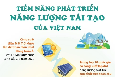 Tiềm năng phát triển năng lượng tái tạo của Việt Nam.