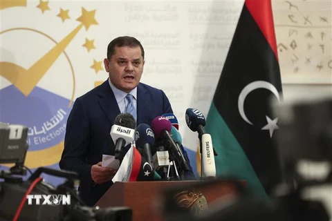Thủ tướng lâm thời Libya Abdelhamid Dbeibah. (Ảnh: AFP/TTXVN)