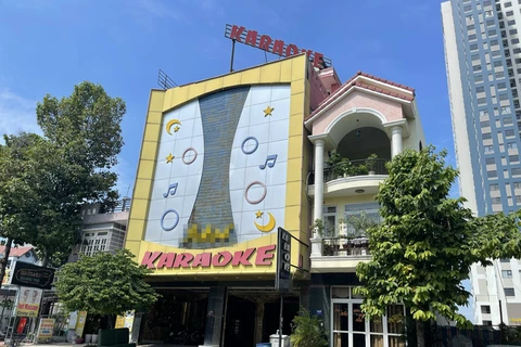 Quán karaoke nơi chị K làm việc. (Nguồn: Nld.com.vn)