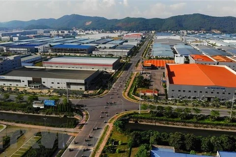 Khu công nghiệp Vân Trung (Bắc Giang). (Ảnh: Danh Lam/TTXVN)