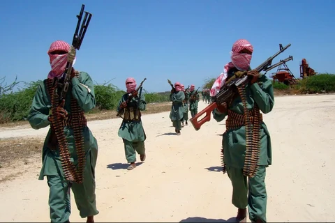 Các tay súng của nhóm thánh chiến Al-Shabaab. (Nguồn: Reuters)