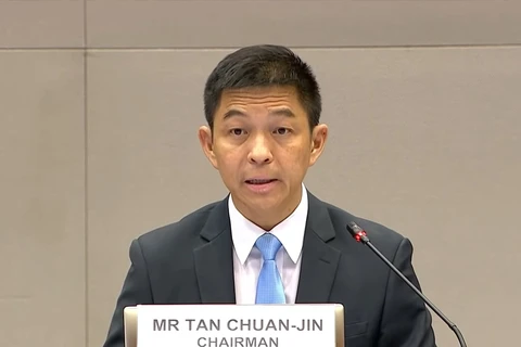 Chủ tịch Quốc hội nước Cộng hòa Singapore Tan Chuan-Jin. (Nguồn: Todayonline)