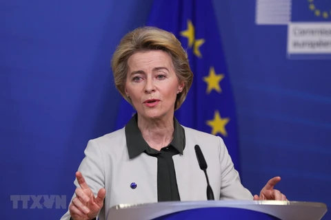 Chủ tịch EC Ursula von der Leyen. (Nguồn: THX/TTXVN)