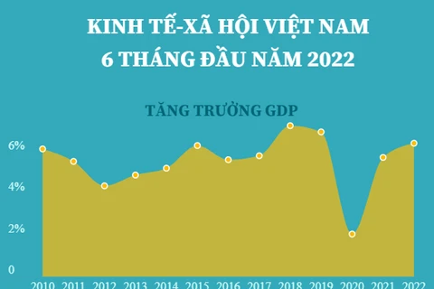 Kinh tế-xã hội Việt Nam 6 tháng đầu năm 2022.