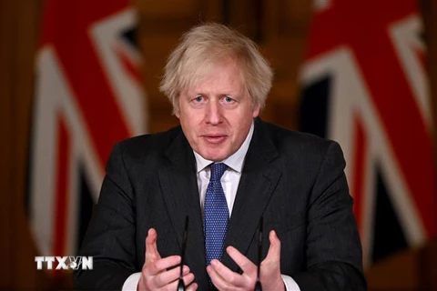 Thủ tướng Boris Johnson. (Ảnh: AFP/TTXVN)