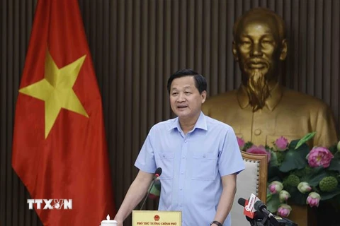 Phó Thủ tướng Lê Minh Khái. (Ảnh: An Đăng/TTXVN)