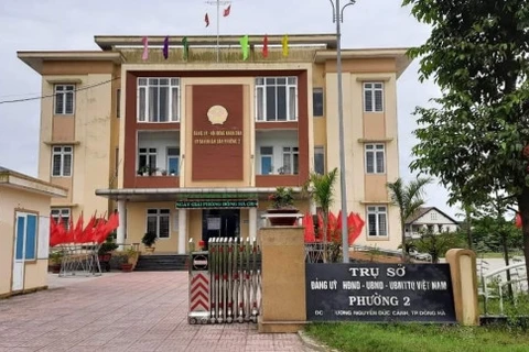 Trụ sở Ủy ban Nhân dân phường 2, thành phố Đông Hà. 