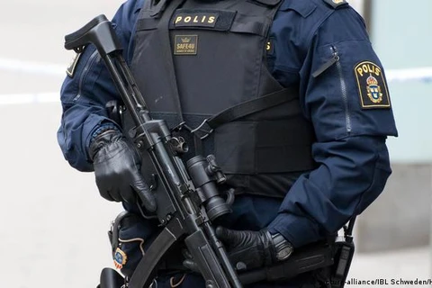Cảnh sát Thụy Điển. (Ảnh minh họa. Nguồn: DW)