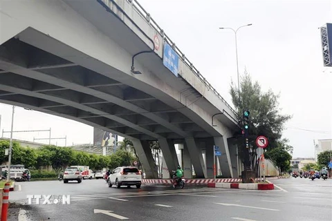 Cầu vượt Nguyễn Hữu Cảnh. (Nguồn: TTXVN)