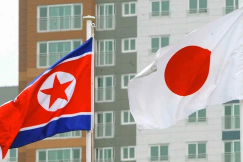 Nhật Bản sẽ đóng băng tài sản của 5 tổ chức liên quan tới các chương trình phát triển hạt nhân-tên lửa của Triều Tiên.(Nguồn: Kyodo)