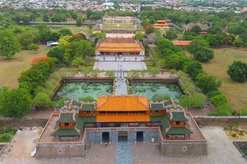 Kinh thành Huế là một trong số các di tích thuộc cụm Quần thể di tích Cố đô Huế được UNESCO công nhận là Di sản văn hóa thế giới. (Ảnh: Nhật Anh/TTXVN)