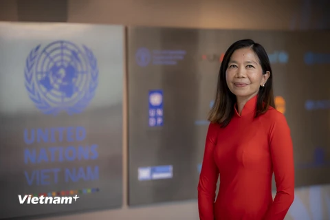 Điều phối viên Liên hợp quốc Pauline Tamesis. (Nguồn: Vietnam+)
