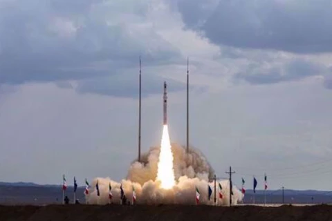 Iran phóng thử tên lửa Qaem-100. (Nguồn: Iran Daily)