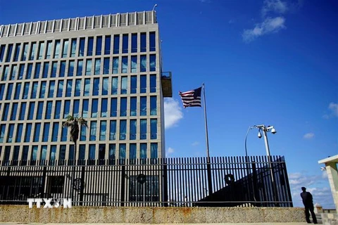 Đại sứ quán Mỹ ở La Habana, Cuba. (Ảnh: Reuters/TTXVN)