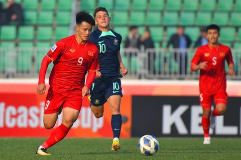 U20 Việt Nam thắng U20 Australia trong trận ra quân. (Ảnh: AFC)