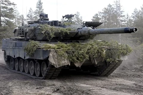 Xe tăng Leopard. (Nguồn: Reuters)