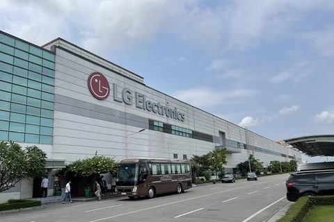 Nhà máy của LG tại Hải Phòng. (Ảnh: Minh Huệ/TTXVN)