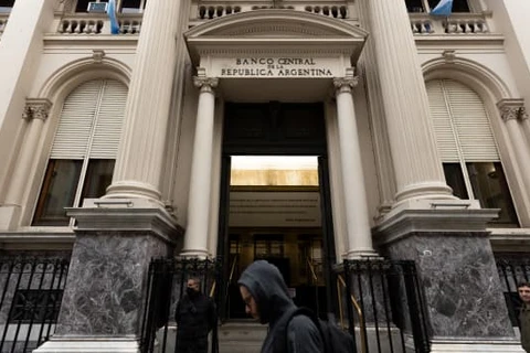 Trụ sở Ngân hàng Trung ương Argentina. (Nguồn: Getty Images)