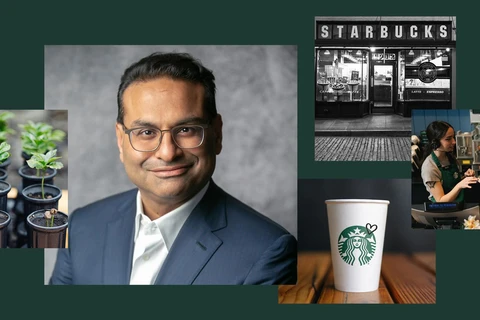 Ông Laxman Narasimhan. (Nguồn: Starbucks)