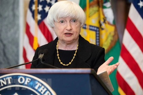 Bộ trưởng Tài chính Mỹ Janet Yellen. (Ảnh: AFP/TTXVN)